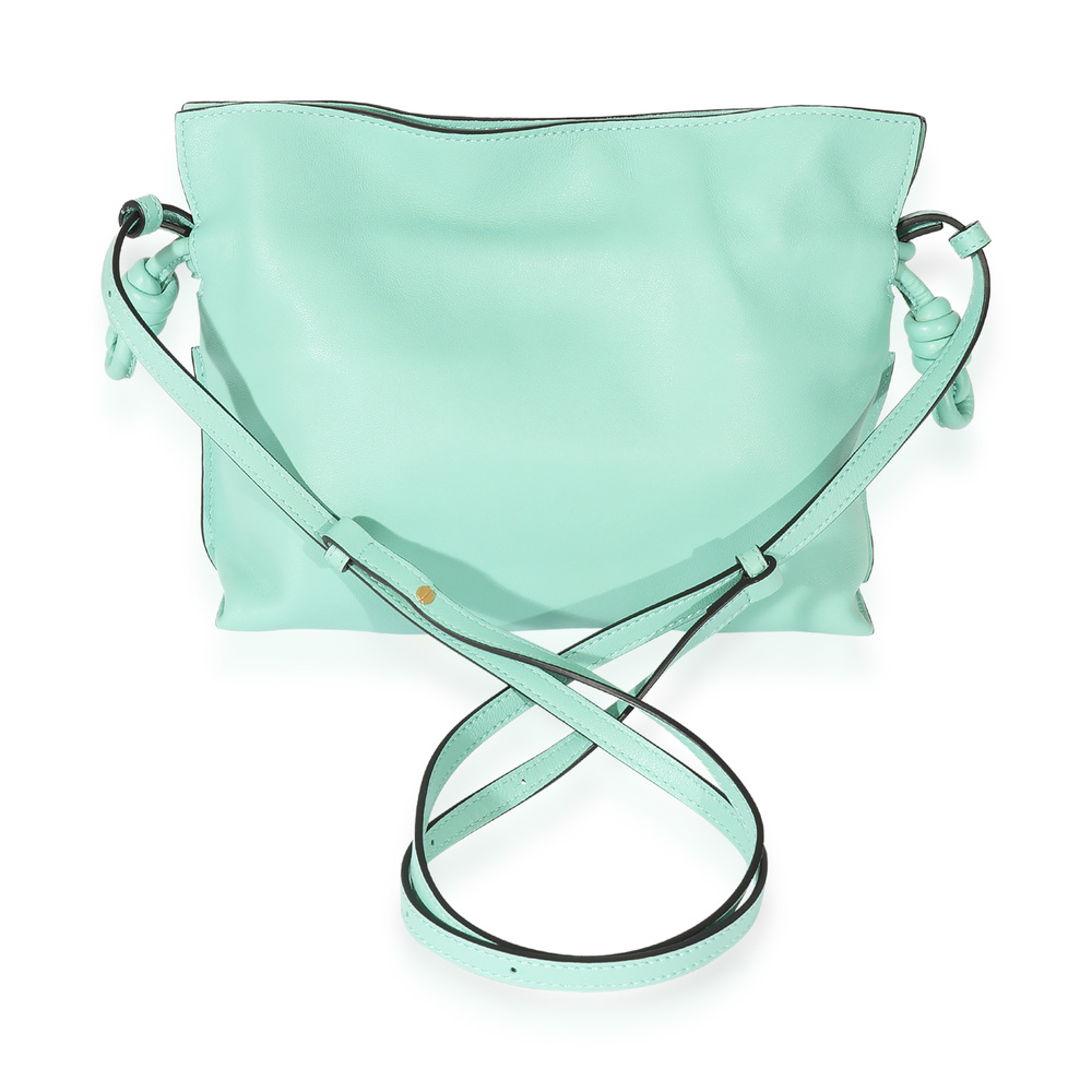 Loewe Blue Leather Flamenco Mini Clutch - Picture 3 of 7